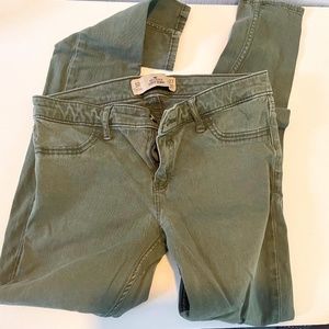 Holister Green Jeans